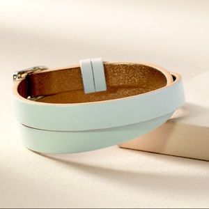 Double Leather Band